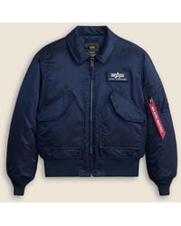 J.Crew - Alpha Industries Cwu 45/P Heritage Bomber Jacket - Lyst
