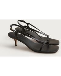 J.Crew - Krista Slingback Kitten-Heel Sandals - Lyst