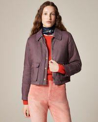 J.Crew - Cropped Barn Jacket - Lyst