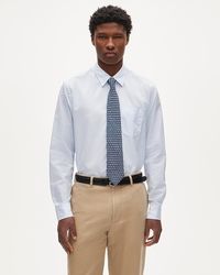 J.Crew - Thomas Mason For Cotton-Linen Blend Dress Shirt - Lyst