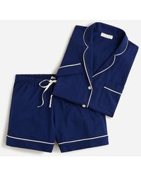 J.Crew - Short-Sleeve Pajama Short Set - Lyst