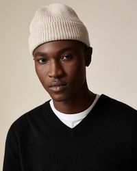 J.Crew - Cashmere Beanie - Lyst