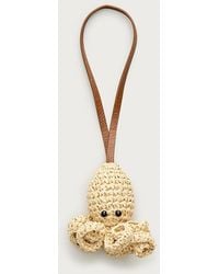 J.Crew - Handwoven Raffia Octopus Bag Charm - Lyst