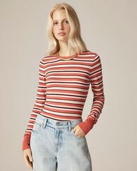 J.Crew - Carolyn Fitted Crewneck Sweater - Lyst