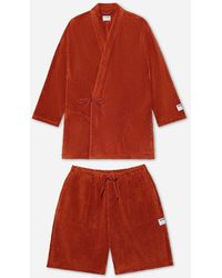 J.Crew - Druthers Organic Cotton Extra-Heavyweight Kimono Robes Set - Lyst