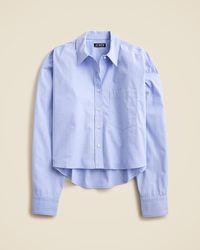 J.Crew - Étienne Cropped Button-Up Shirt - Lyst