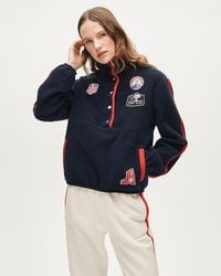 J.Crew - U.S. Ski & Snowboard By Warm-Up Fleece Pullover - Lyst