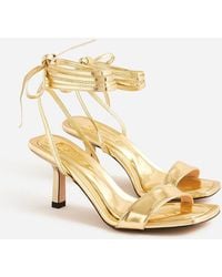 J.Crew - Leni Made-In-Spain Lace-Up Sandals - Lyst