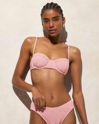 J.Crew - Crochet Balconette Underwire Bikini Top - Lyst