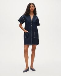 J.Crew - Tall Patch-Pocket Pullover Dress - Lyst