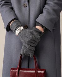 J.Crew - Cashmere Tech-Touch Gloves - Lyst