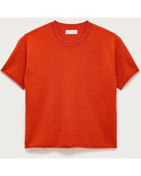 J.Crew - Rolled Cashmere Relaxed Sweater-Tee - Lyst