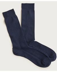 J.Crew - Texture-Stripe Socks - Lyst