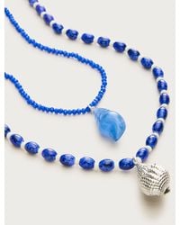 J.Crew - Shell Pendant Necklaces Set-Of-Two - Lyst