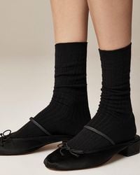 J.Crew - Ribbed Cotton Trouser Socks Three-Pack - Lyst