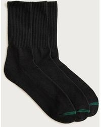 J.Crew - Athletic Crew Socks With Coolmax Technology Three-Pack - Lyst