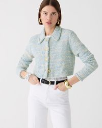 J.Crew - Textured Cropped Lady Jacket - Lyst