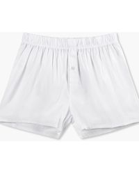 J.Crew - Cotton Sporty Button Fly Boxers - Lyst