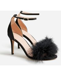 J.Crew - Collection Rylie Feather-Strap Heels - Lyst