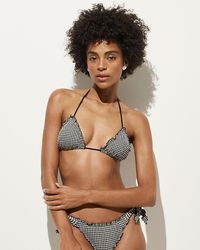 J.Crew - Lettuce-Trim String Bikini Top - Lyst