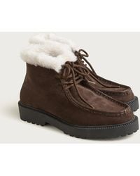 J.Crew - Lug-Sole Boots - Lyst