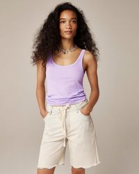 J.Crew - Feather Jersey Slim-Fit Tank Top - Lyst