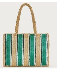 J.Crew - Handknotted Straw Tote Bag - Lyst