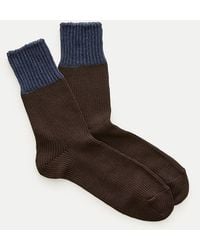 J.Crew - Colorblock Ribbed Socks - Lyst