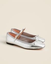 J.Crew - Quinn Mary Jane Ballet Flats - Lyst
