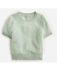 J.Crew - Brushed Cashmere T-Shirt - Lyst