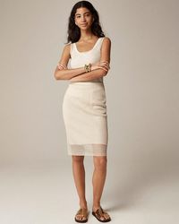 J.Crew - Collection Sheer Layered Sweater-Skirt - Lyst