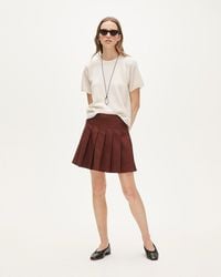 J.Crew - Pleated Mini Skirt - Lyst