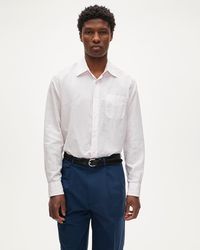 J.Crew - Thomas Mason For Cotton-Linen Blend Dress Shirt - Lyst