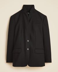 J.Crew - Standing Collar Blazer - Lyst