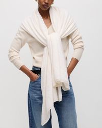 J.Crew - Oversized Cashmere Wrap - Lyst