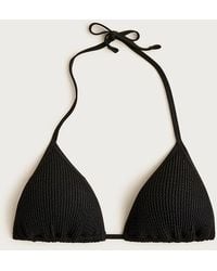 J.Crew - Scrunchie String Bikini Top - Lyst