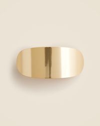 J.Crew - Oval Metallic Hair Clip - Lyst