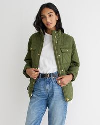 J.Crew - New Quilted Downtown Field Jacket - Lyst