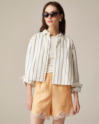 J.Crew - "5" Stratus Lace-Trim Short - Lyst