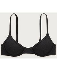 J.Crew - Underwire Eyelet Bikini Top - Lyst