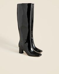 J.Crew - Knee-High Round-Heel Boots - Lyst