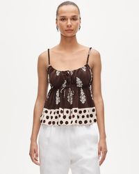 J.Crew - Cinched-Waist Tank Top - Lyst