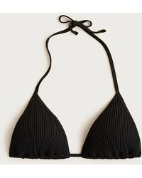 J.Crew - Scrunchie String Bikini Top - Lyst