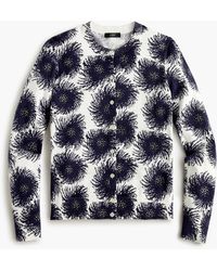 jackie cardigan sweater in floral embroidery