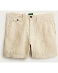 J.Crew - "5" Linen Short" - Lyst