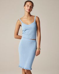 J.Crew - Rouje X Chanteuse Sweater-Tank - Lyst
