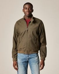 J.Crew - Garment-Dyed Harrington Jacket - Lyst