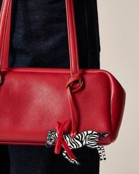 J.Crew - Leather Zebra Bag Charm - Lyst