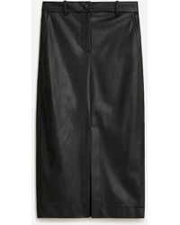 J.Crew - Faux-Leather Pencil Skirt - Lyst