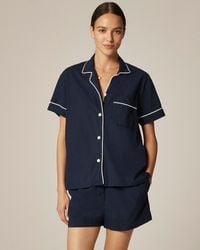 J.Crew - Pajama Short Set - Lyst